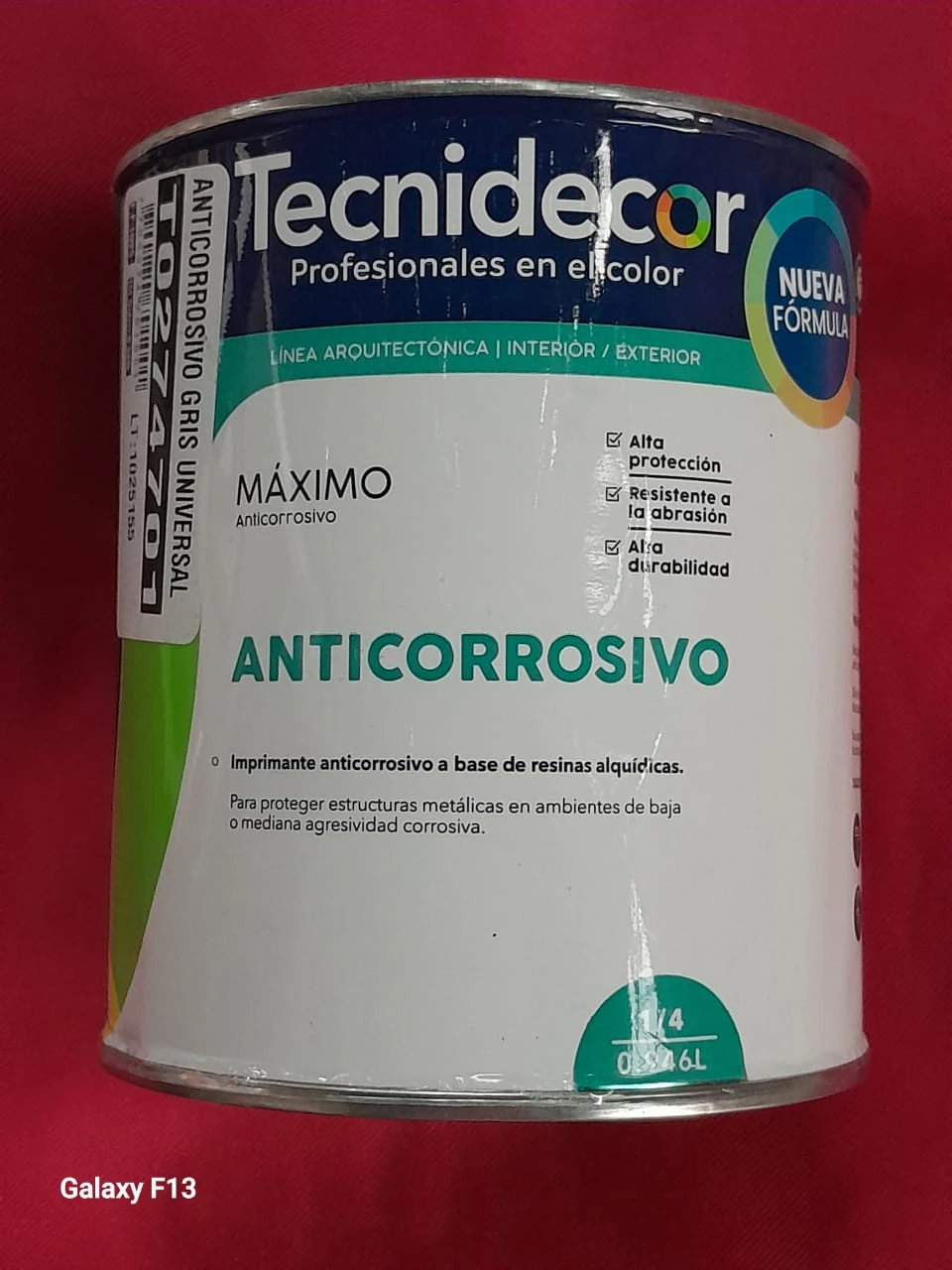 Pintura oxido gris 3000 cup's foto | MELLSHOP |  BizneCubano