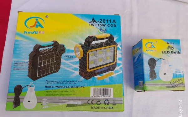 Lampara + linterna + bombillo + power bank. 6000 cup's foto | MELLSHOP |  BizneCubano