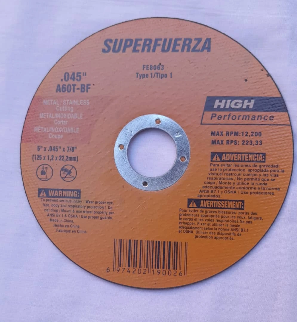 Disco de corte Superfuerza 170 Cup's foto | MELLSHOP |  BizneCubano