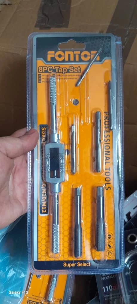 Juego de tarraja macho para tornillo. 3700 cup's foto | MELLSHOP |  BizneCubano